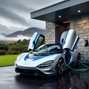 electric car charging point in scotland